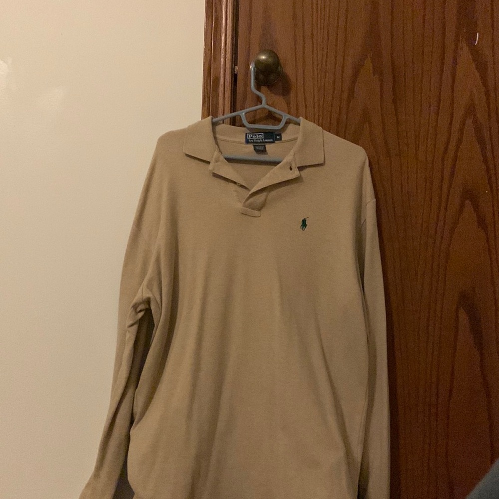 Ralph Lauren long sleeve polo. Medium.
